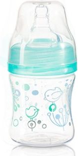 Antikoliková lahvička se širokým hrdlem Baby Ono - tyrkysová - obrázek 1