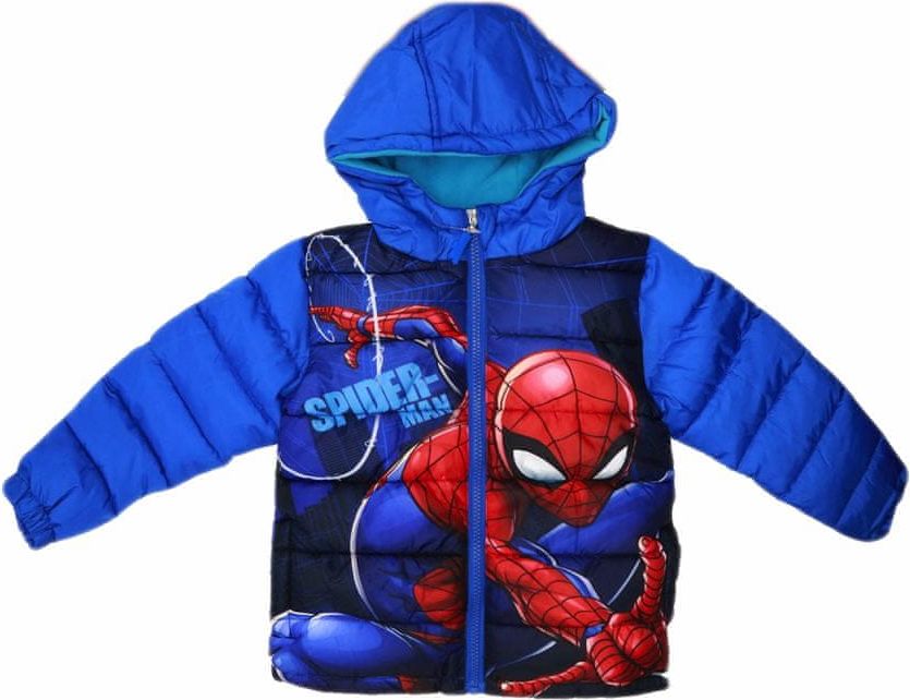 SETINO Chlapecká zimní bunda "Spider-man" - světle modrá - 98 / 2–3 let - obrázek 1