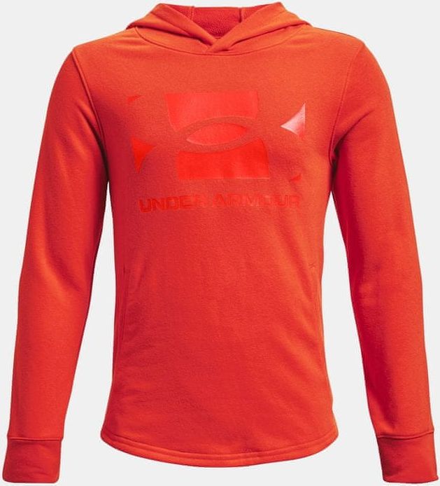 Under Armour Mikina UA RIVAL TERRY HOODIE-ORG M - obrázek 1