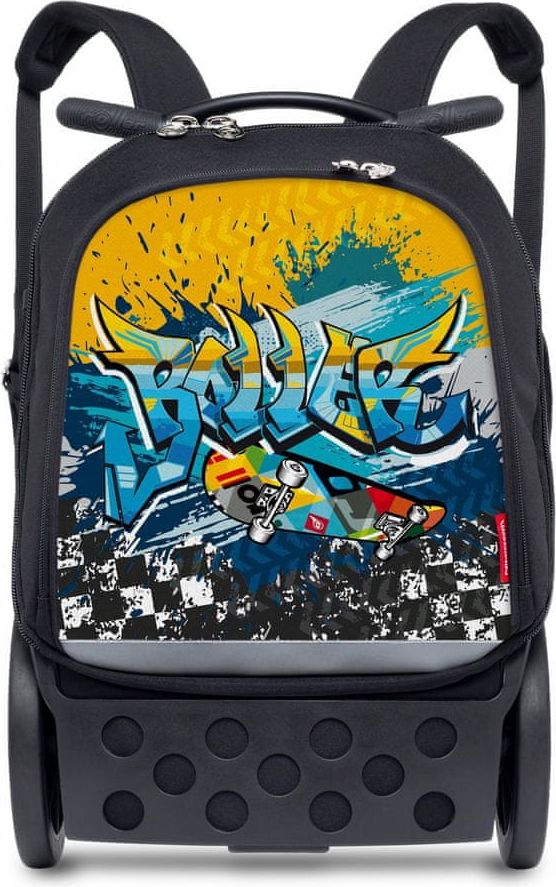 Nikidom Školní a cestovní batoh na kolečkách Roller UP XL Street style (27 l) - obrázek 1
