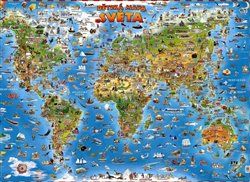 Dětská mapa světa - obrázek 1