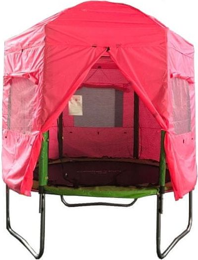 Aga Stan na trampolínu 250 cm (8 ft) Pink - obrázek 1