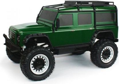 Siva Toys LAND ROVER DEFENDER 4WD 1:8, zelená, 2,4 Ghz, LED - obrázek 1