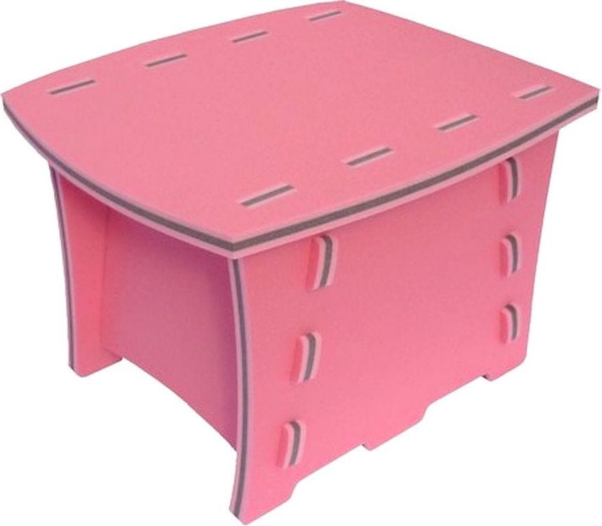 Toyformat Pěnový stoleček, světle růžová - obrázek 1