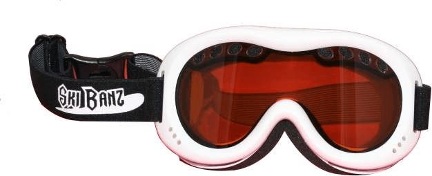 Baby Banz Dětské lyžařské brýle SKIBANZ bílé - obrázek 1