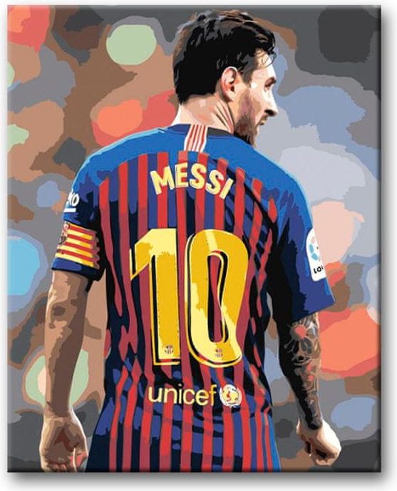 ZUTY Malování podle čísel - MESSI 40x50 NO - obrázek 1