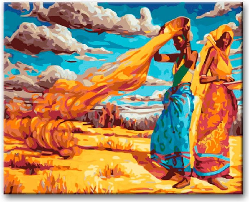 ZUTY Malování podle čísel - AFRICKÉ ŽENY NO 80x100 - obrázek 1