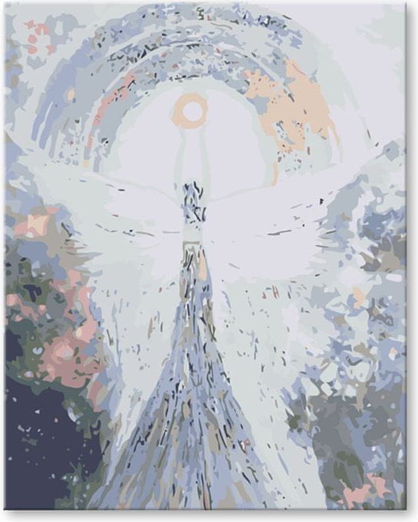 ZUTY Malování podle čísel - ANDĚLÉ OD LENKY - PEACE ANGEL 40x50 YES - obrázek 1