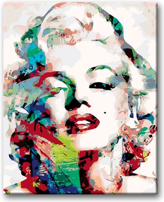 ZUTY Malování podle čísel - MARILYN MONROE NO 80x100 - obrázek 1