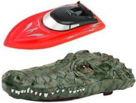Siva Toys Croco Racer Boat 2v1 2.4 GHz, RTR, červená - obrázek 1