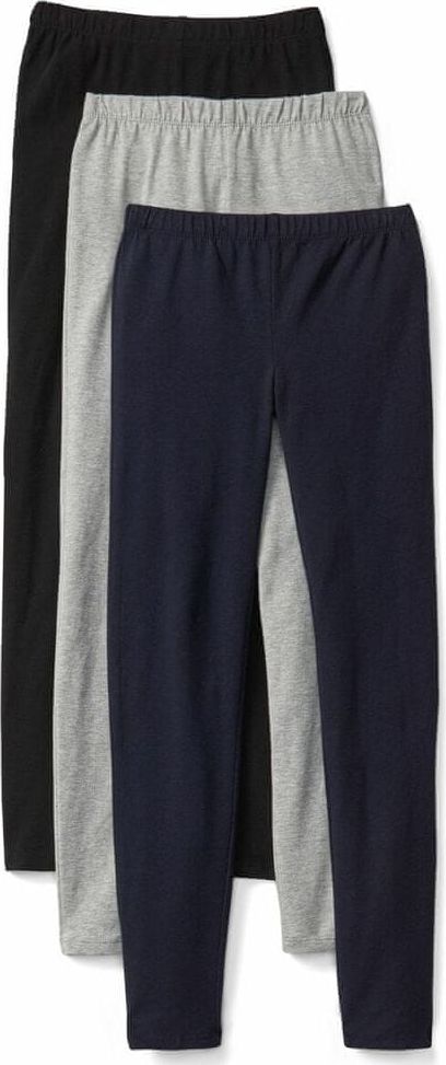 Gap Dětské legíny leggings in stretch jersey, 3ks XS - obrázek 1
