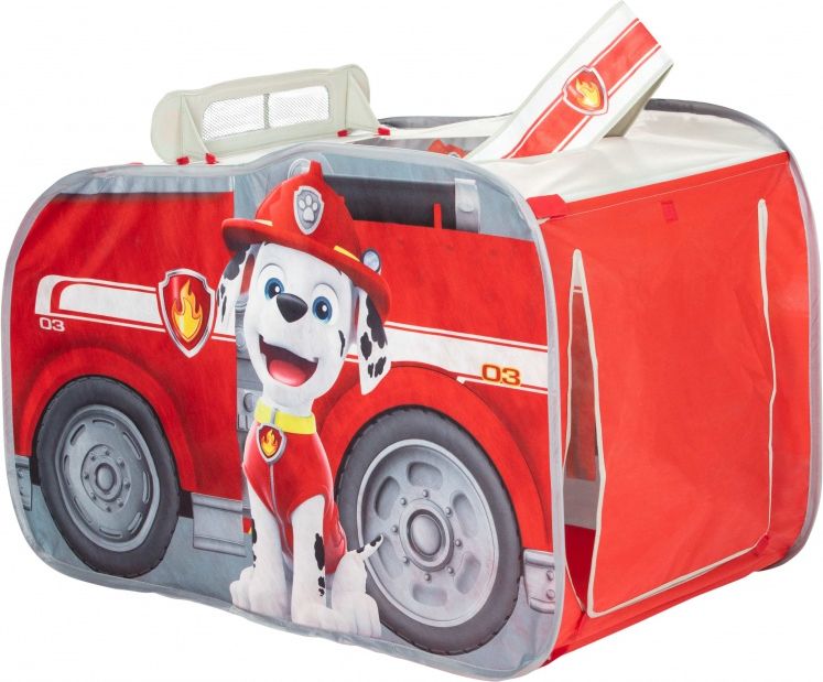 Dětský Pop Up stan Paw Patrol hasičské auto - obrázek 1