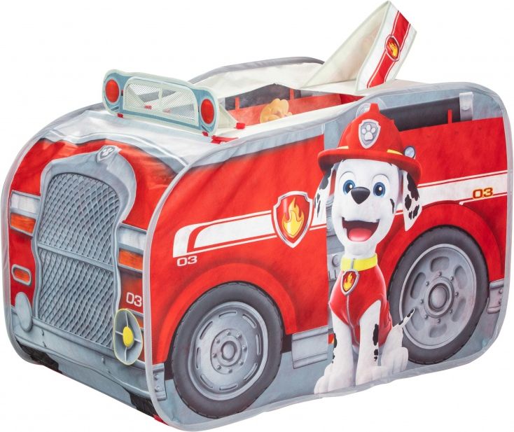 Dětský Pop Up stan Paw Patrol hasičské auto - obrázek 3