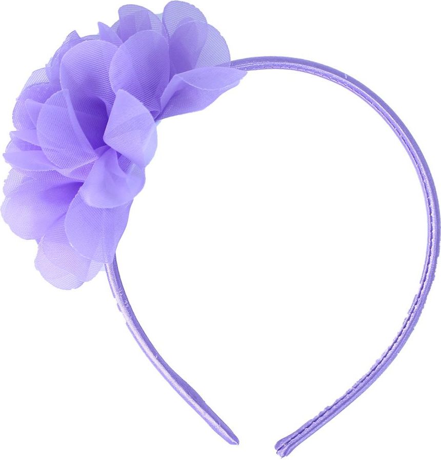 RAPPA Čelenka květina fialová - obrázek 1
