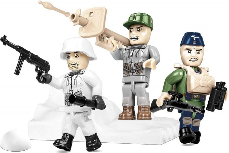 COBI Figurky s doplňky German Elite Infantry, 30 k - obrázek 1