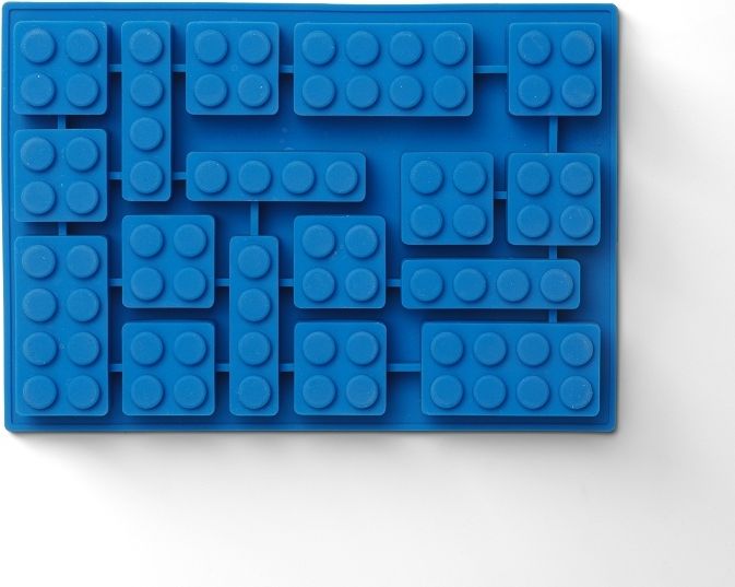 LEGO Iconic silikonová forma na led modrá - obrázek 1