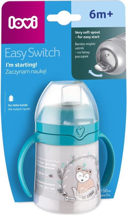 Lovi Hrníček tréninkový INDIANA SUMMER 150 ml 6m+ - obrázek 2