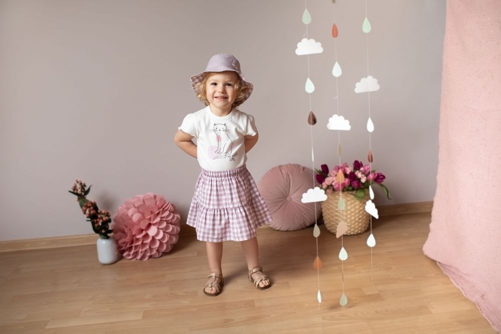Pinokio Klobouk Sweer Cherry Pink - obrázek 2