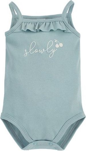 Pinokio Body bez rukávů Sweet Cherry Green 74 - obrázek 1