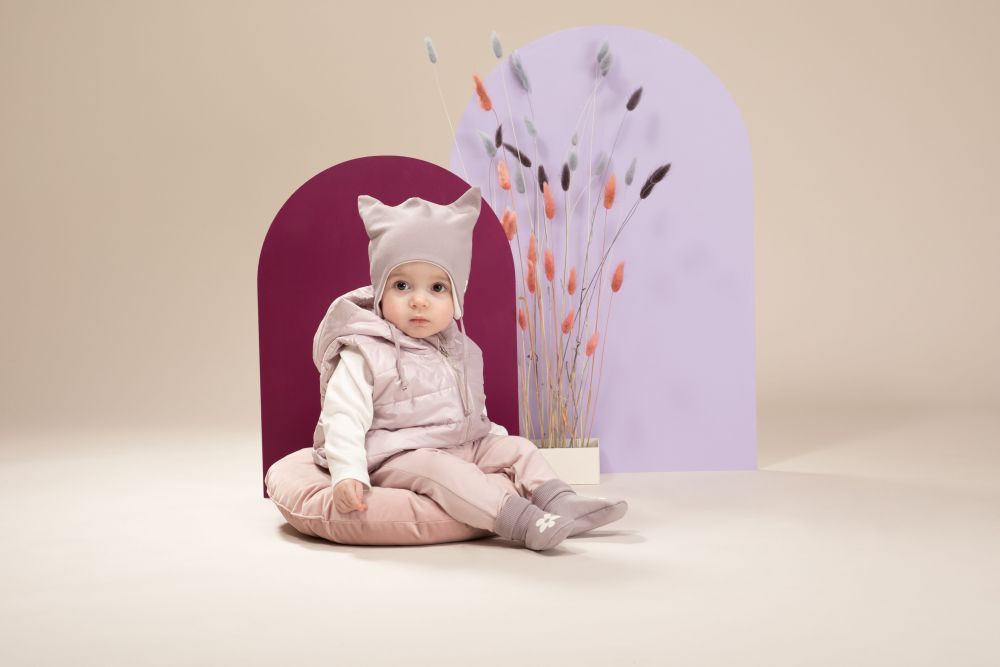 Pinokio Čepička se šńůrkama Happiness Grey - obrázek 2