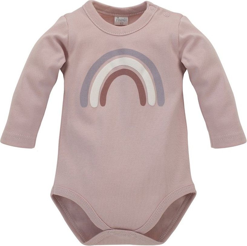 Pinokio Body dlouhý rukáv Happiness Pink 86 - obrázek 1