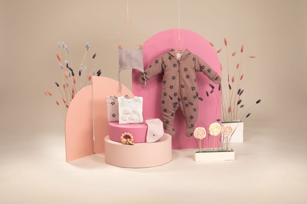 Pinokio Teplákový overal Happiness Dark Pink - obrázek 2