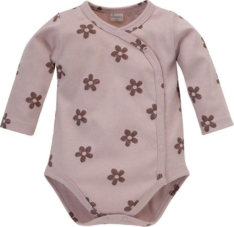 Pinokio Body dlouhý rukáv rozepínací Happiness Pink - obrázek 1