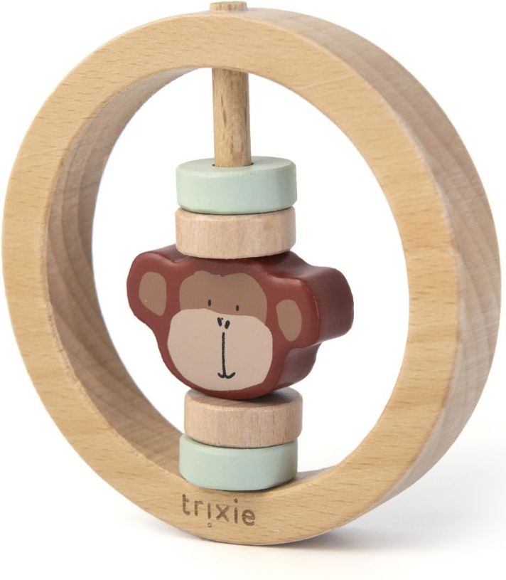 Trixie Dřevěné chrastítko Animal Mr. Monkey 2021 - obrázek 1