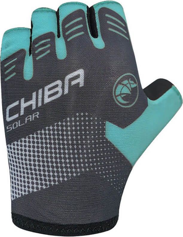 Chiba Cyklistické rukavice pro děti Solar Tyrkysová Velikost S - obrázek 1