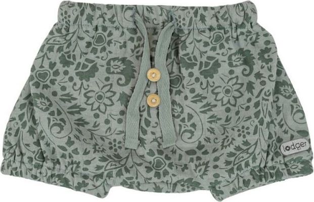 Lodger Bavlněné kraťásky Flower Tribe Silt Green 62 - obrázek 1