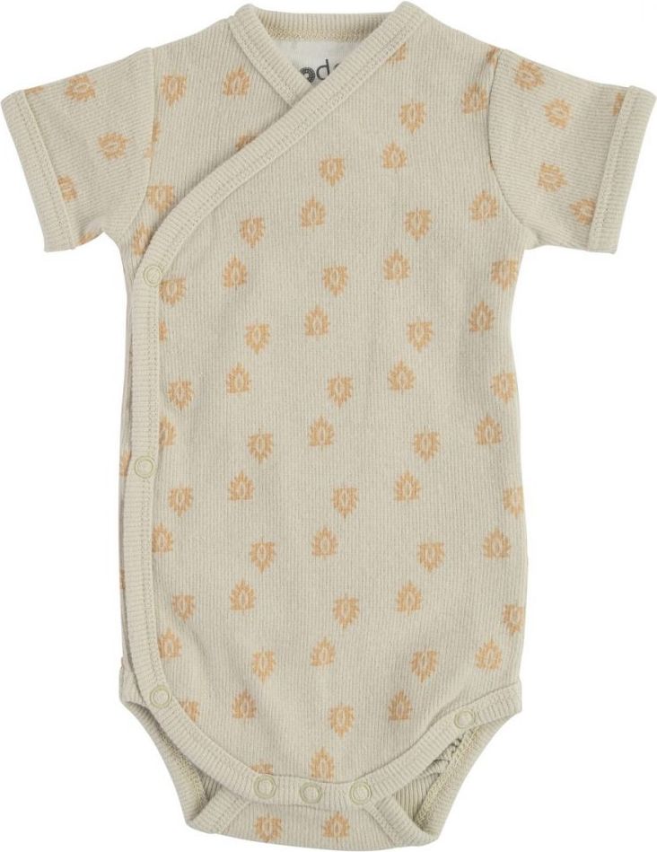 Lodger Hydrofilní body s krátkými rukávy Print Rib Birch 68 - obrázek 1