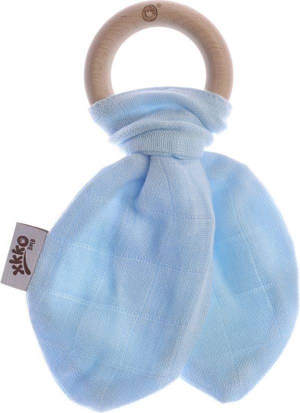 Kikko Kousátko BMB Lístky Baby Blue 2021 - obrázek 1