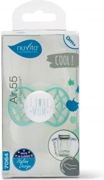 Nuvita Ortodontický dudlík 0m+ Cool - obrázek 2