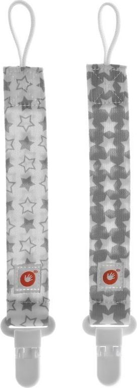 Kikko Klipy na dudlík 2ks Little Stars Silver MIX 2021 - obrázek 1