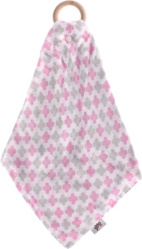 Kikko Kousátko BMB s plenkou Baby Pink Cross 2021 - obrázek 1