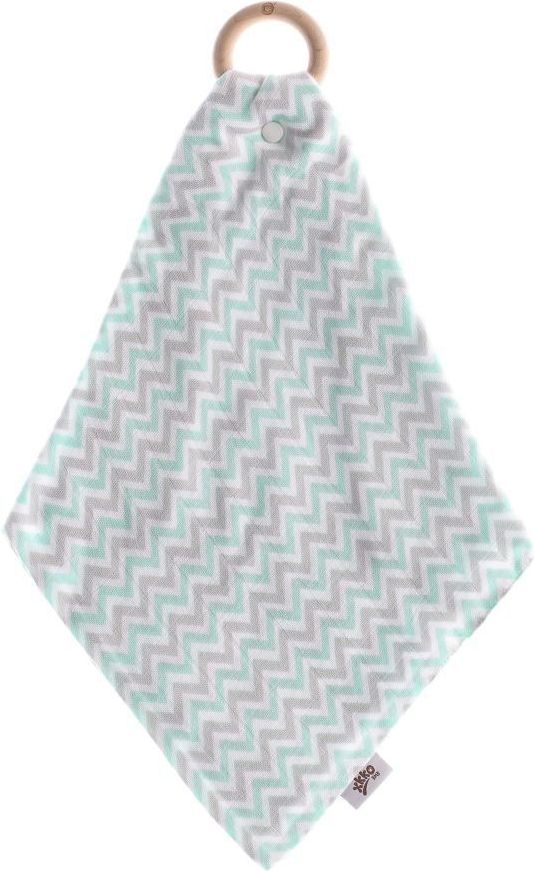 Kikko Kousátko BMB s plenkou Chevron Mint 2021 - obrázek 1