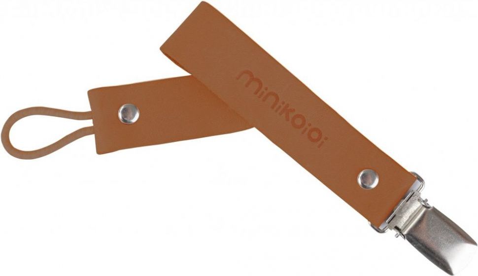 Minikoioi Klip kožený Cinnamon Brown 2021 - obrázek 1