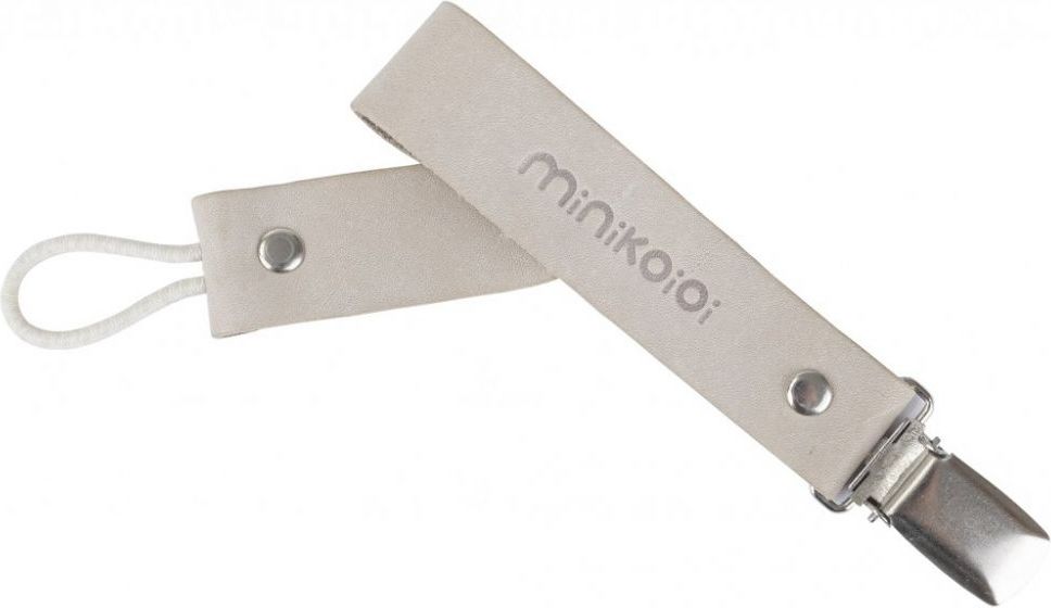 Minikoioi Klip kožený Cloudly White 2021 - obrázek 1