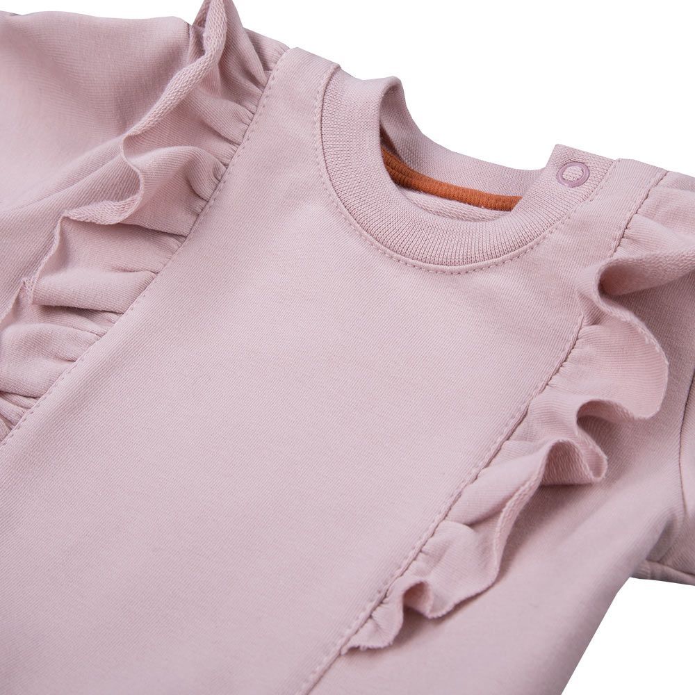 Eevi Mikina Adventure Pink 74 - obrázek 2