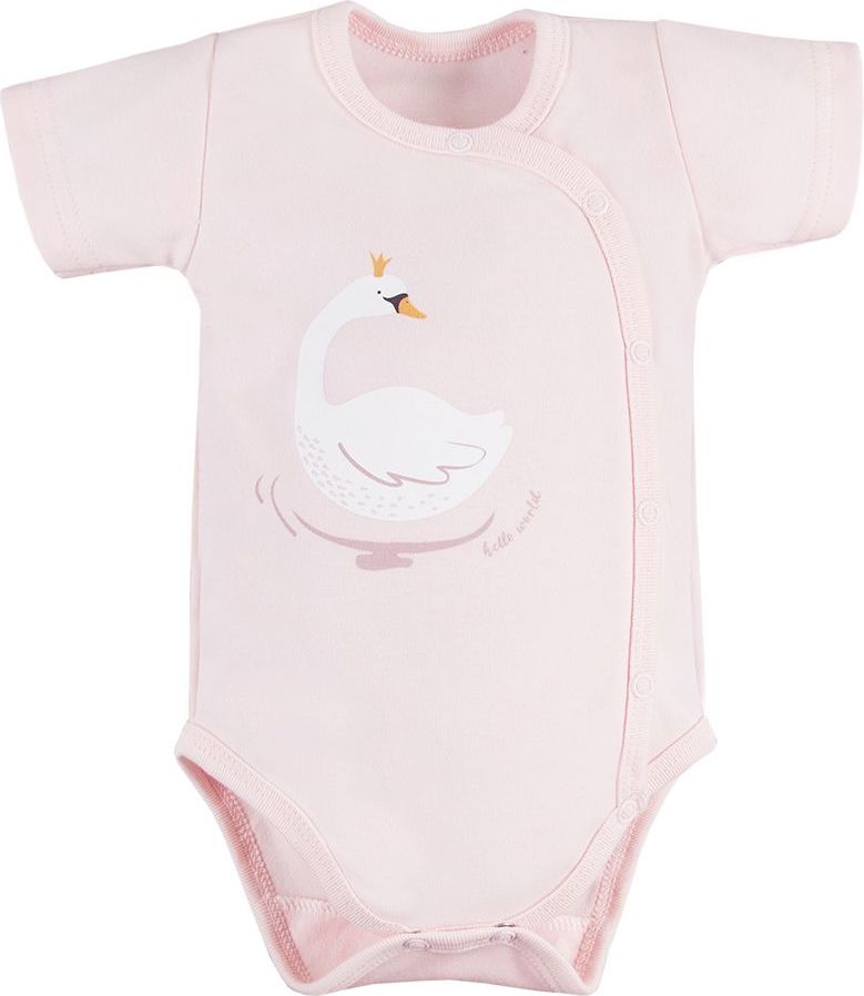 Eevi Body rozepínací Swan Pink - obrázek 1