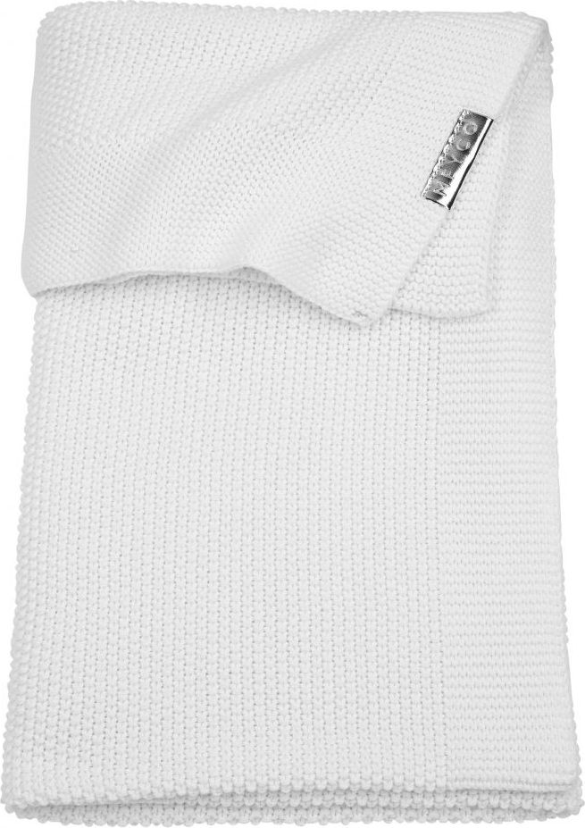 Meyco Deka do kočárku/kolébky Mini Relief Warm White 2021 - obrázek 1