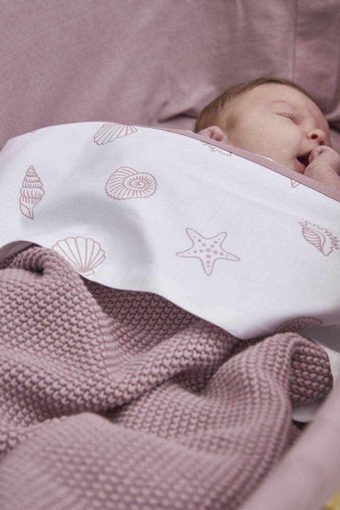 Meyco Deka do kočárku/kolébky Mini Relief Lilac 2021 - obrázek 2