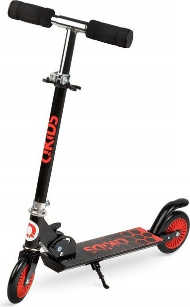 QKids Koloběžka Flo Aluminium Black 2021 - obrázek 1
