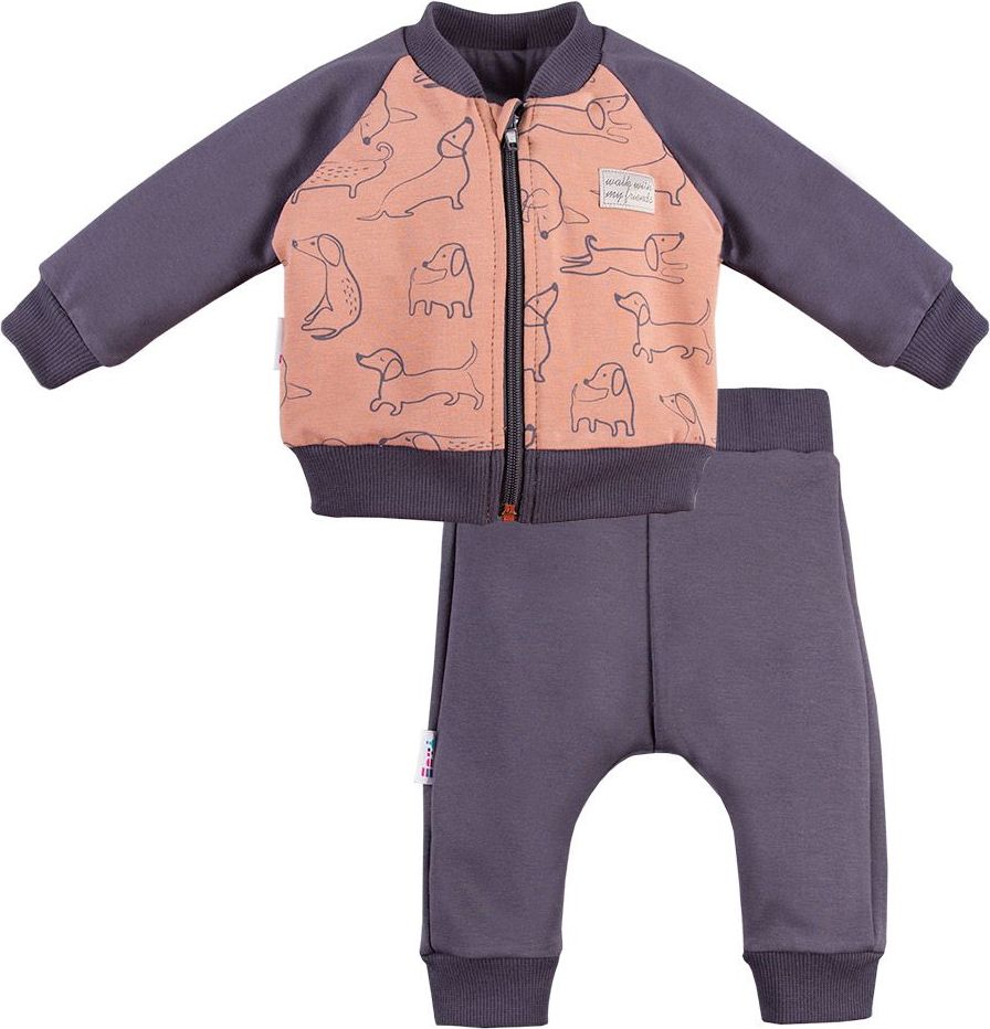 Eevi Tepláková souprava Lazy Days Grey 98 - obrázek 1