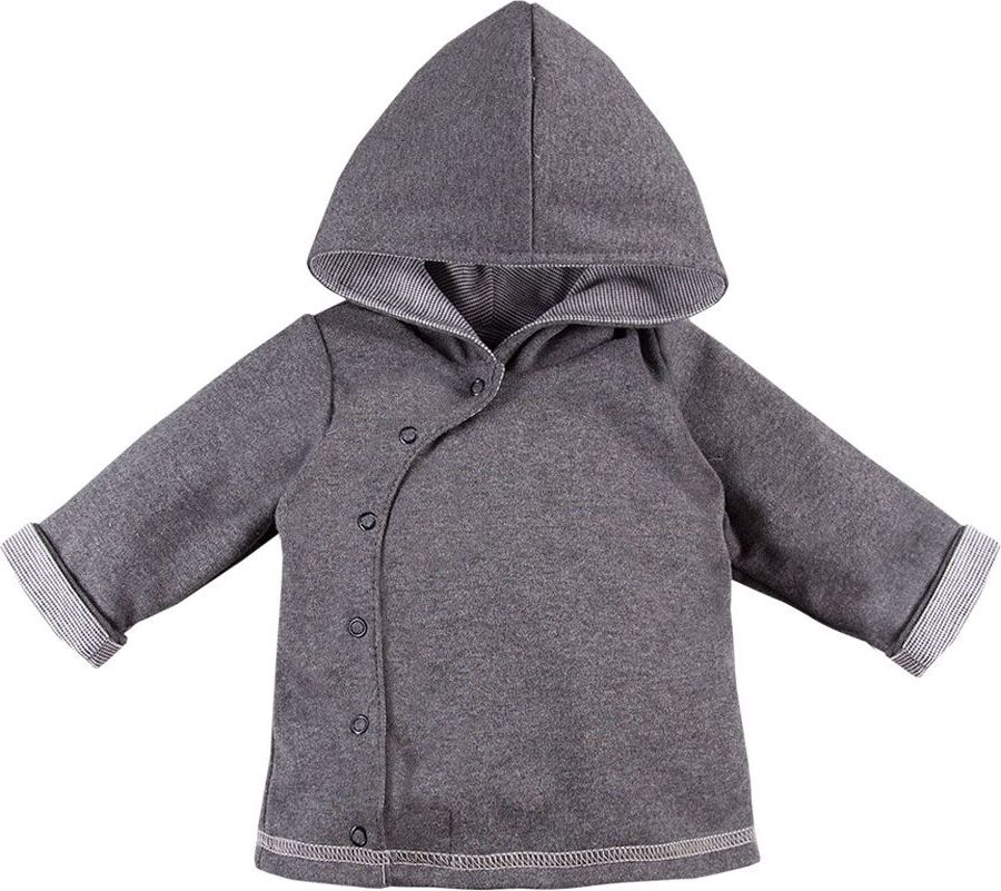 Eevi Mikina s kapucí oboustranná Unique Grey 86 - obrázek 2