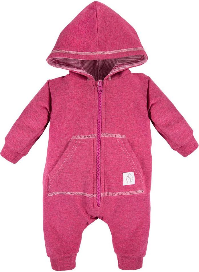 Eevi Overal s kapucí Unique Pink 80 - obrázek 1