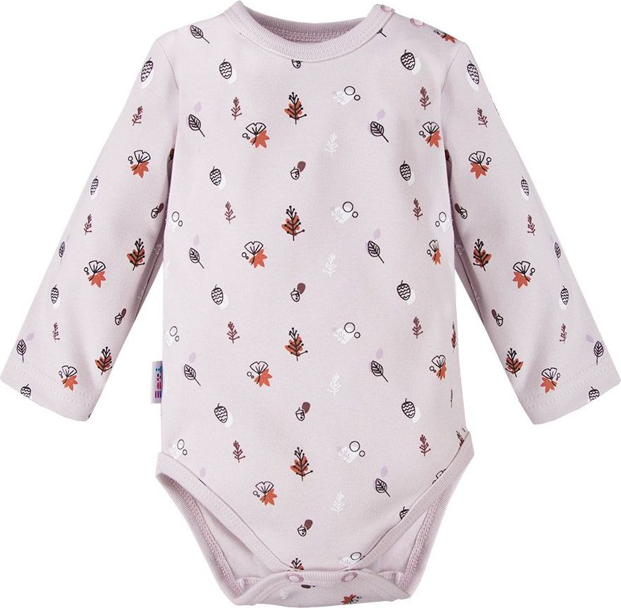 Eevi Body dlouhý rukáv Adventure Pink 98 - obrázek 1