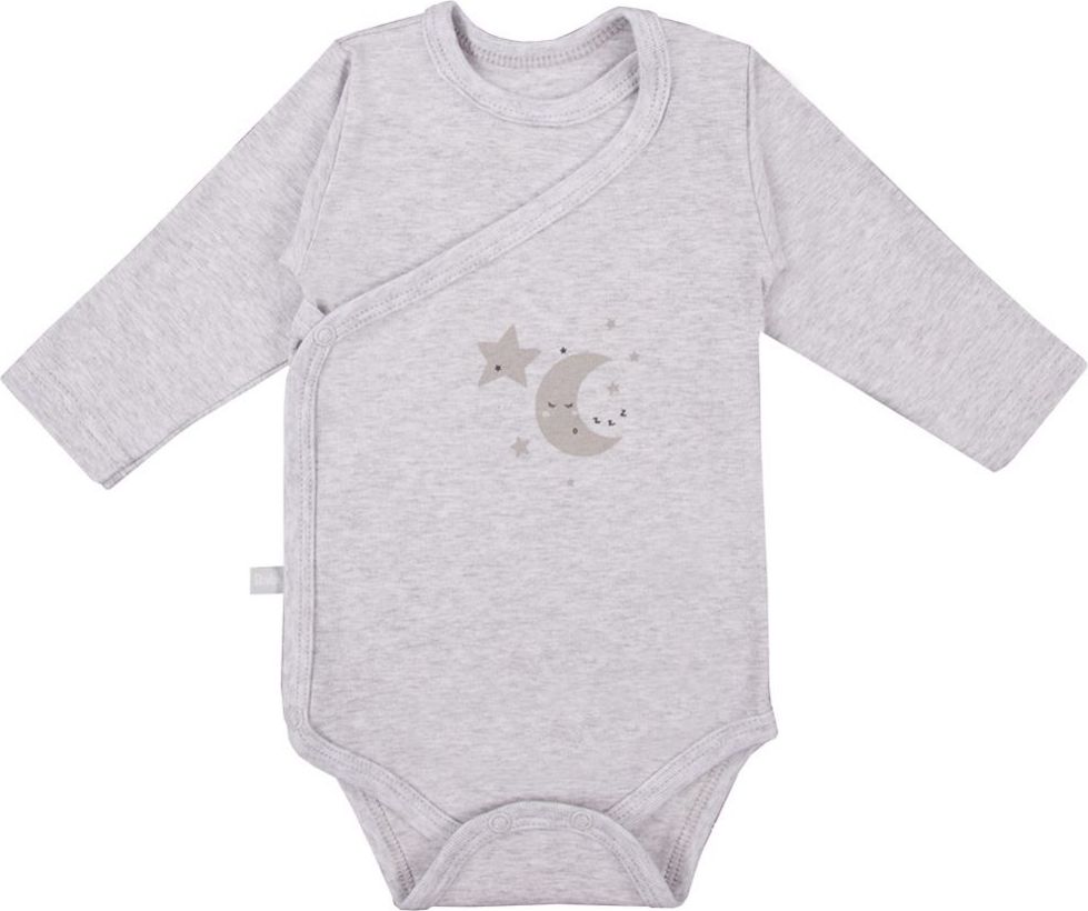 Eevi Body dlouhý rukáv Tiny set 3 ks Grey Boy - obrázek 2