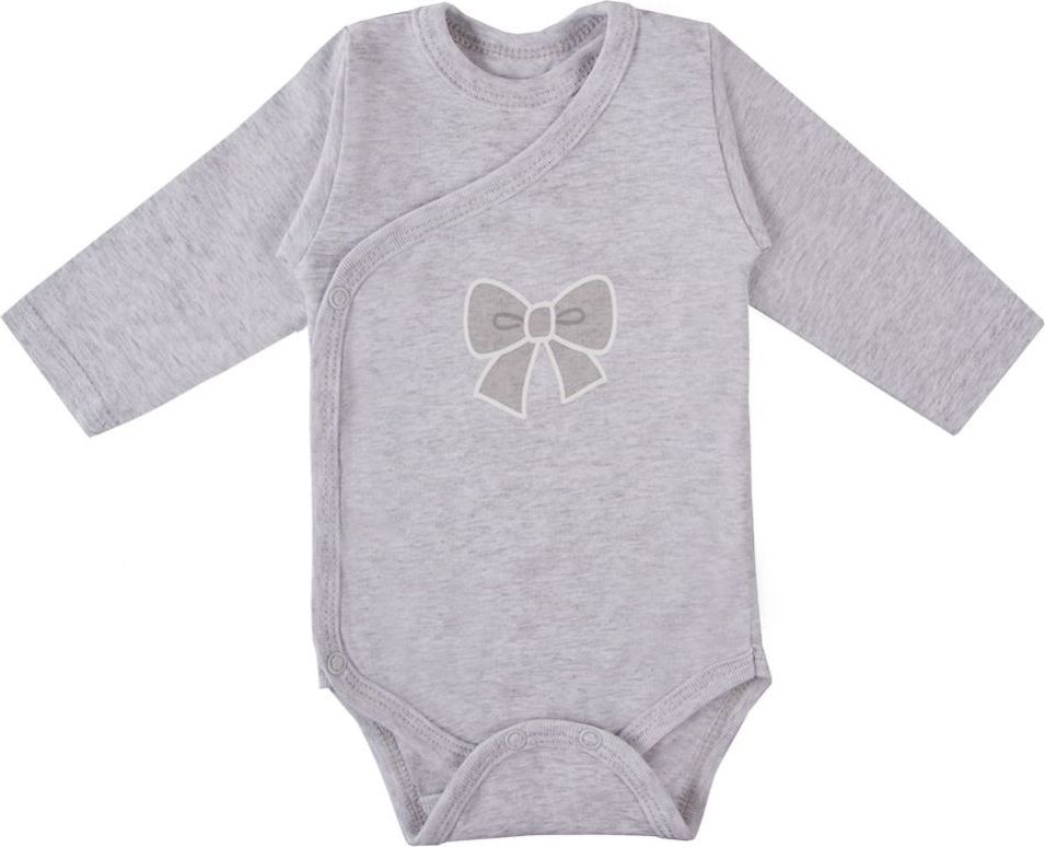 Eevi Body dlouhý rukáv Tiny set 3 ks Grey Girl 50 - obrázek 2