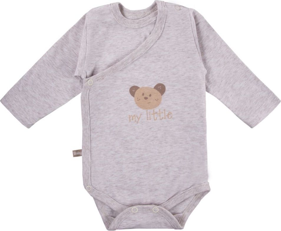 Eevi Body dlouhý rukáv Tiny set 3 ks Bear - obrázek 2